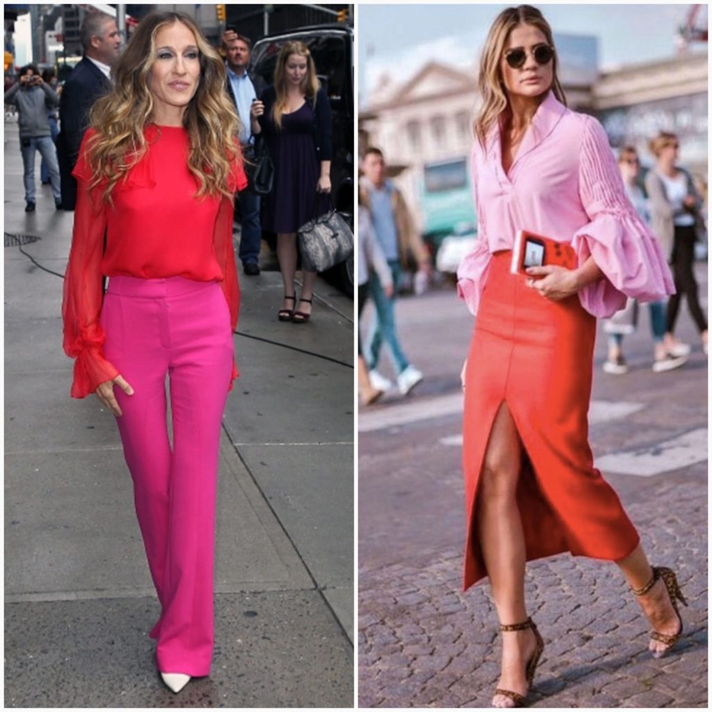 Outlandish blog colour blocking fashion 