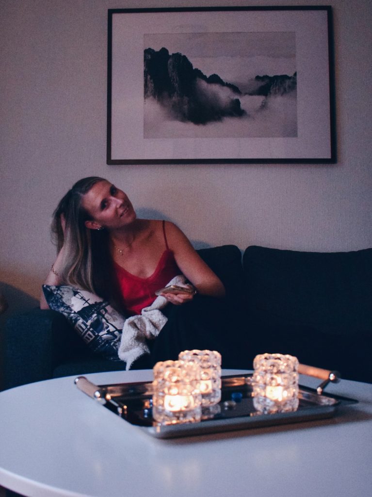 cozy night in