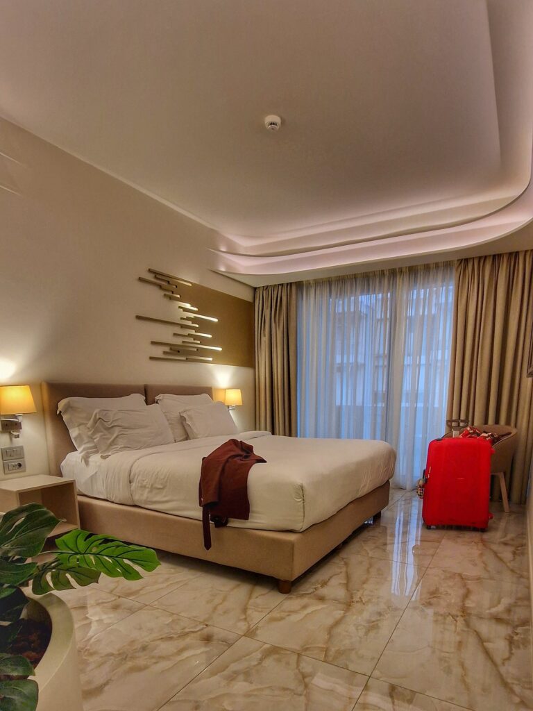 living in a hotel