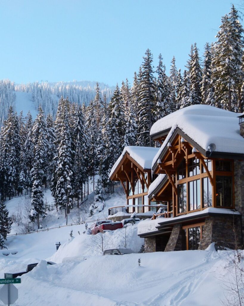 luxury skiing holiday